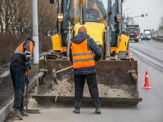 В Королеве отремонтировали дорожные знаки на улицах Советской и Станционной