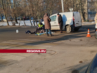 Пожилую женщину сбили на пешеходном переходе в Дзержинском