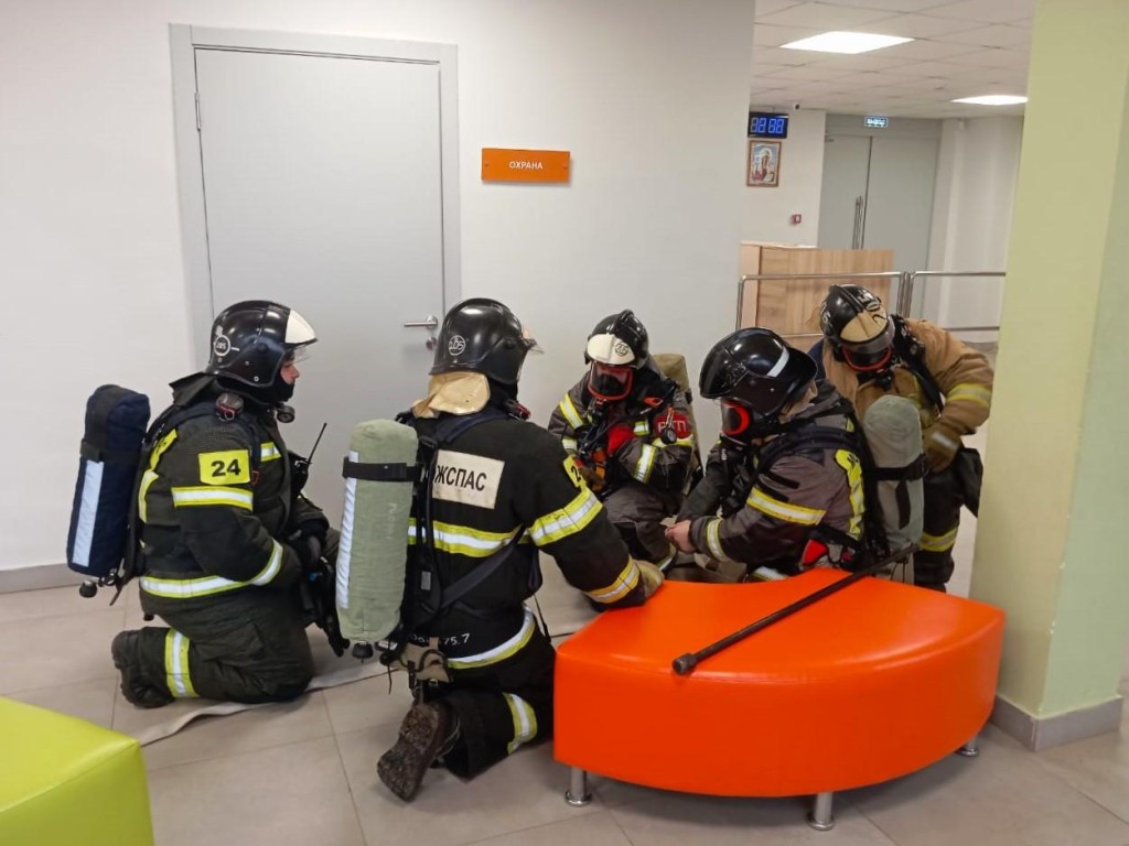 В Лотошинской школе прошли учения по ликвидации пожара
