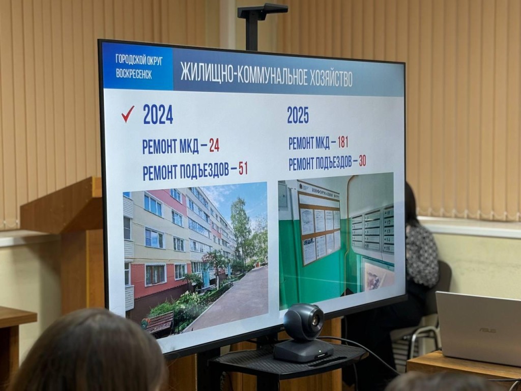 В Воскресенске капитально отремонтируют более 180 домов в этом году