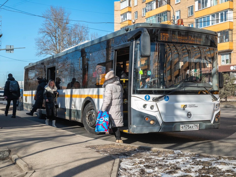 В Реутове увеличили количество автобусов на популярных маршрутах