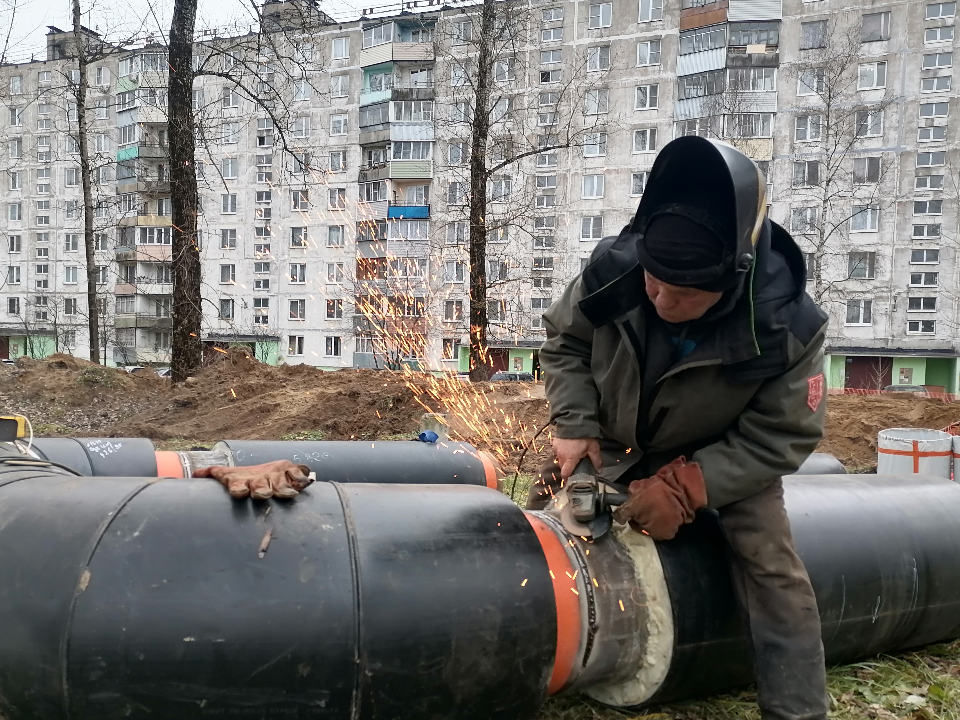 Теплотрассу на улице Полосухина в Можайске отремонтируют до 19 марта