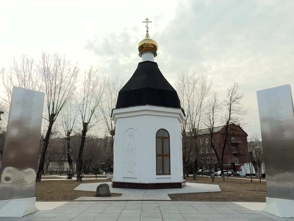 В часовне Георгия Победоносца на Мемориале Славы в Реутове началась реконструкция