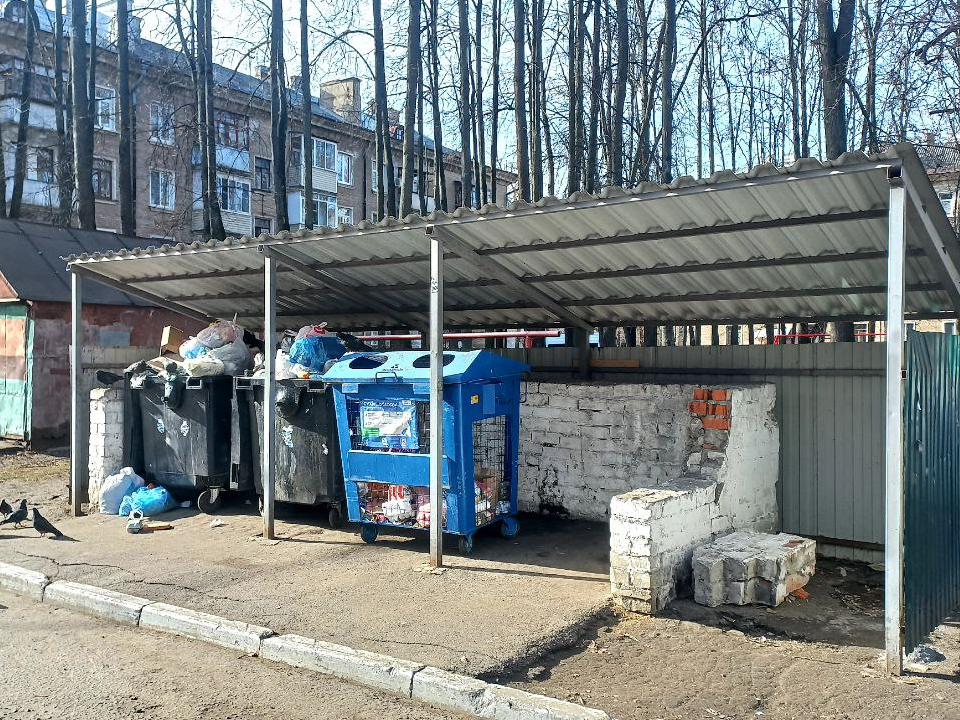 В Электростали ликвидировали несколько стихийных свалок мусора