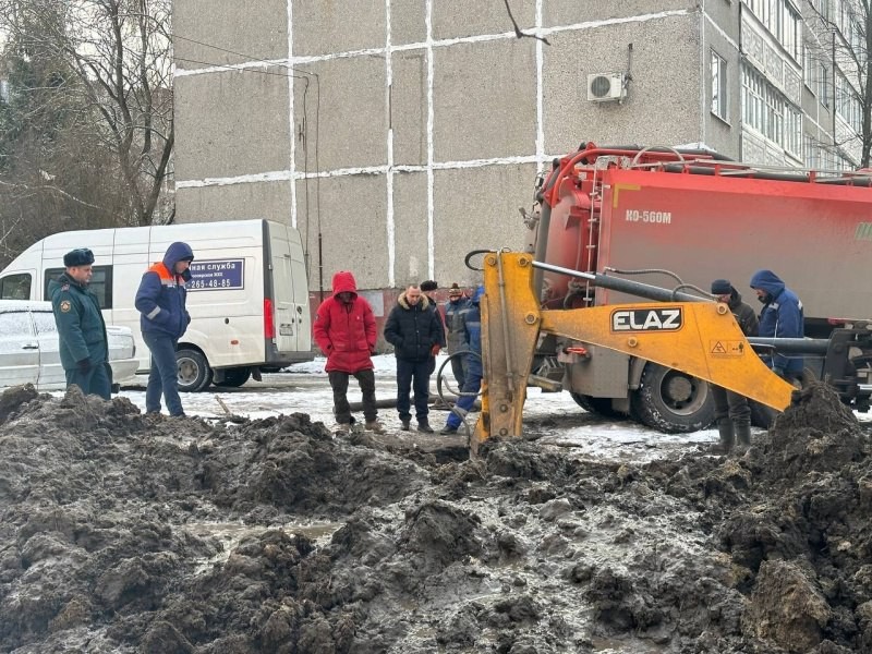 В Лопатинском микрорайоне закончился ремонт сетей ХВС