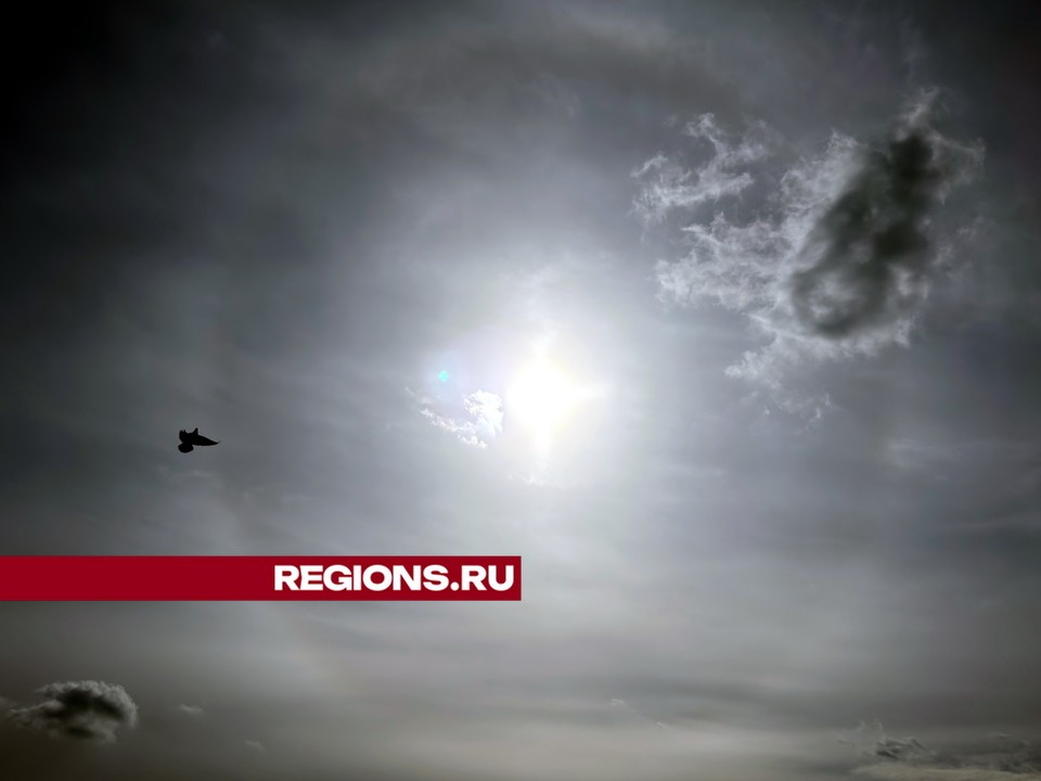 Редкое природное явление наблюдали изумленные люди в весеннем небе Ногинска