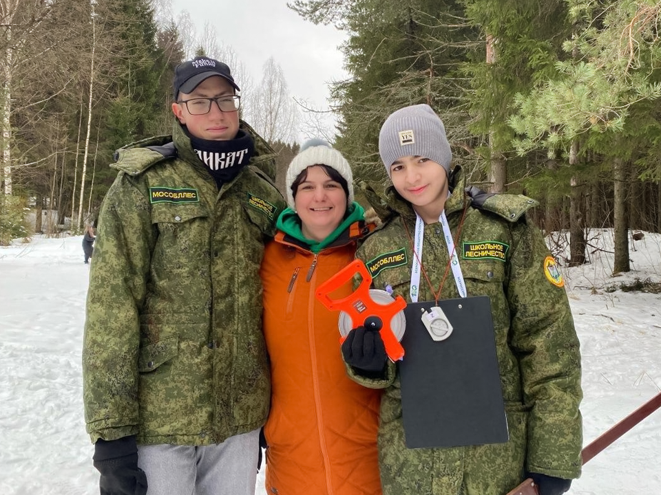 Юные лесничие из Подмосковья завоевали медали на чемпионате «Профессионалы-2025»