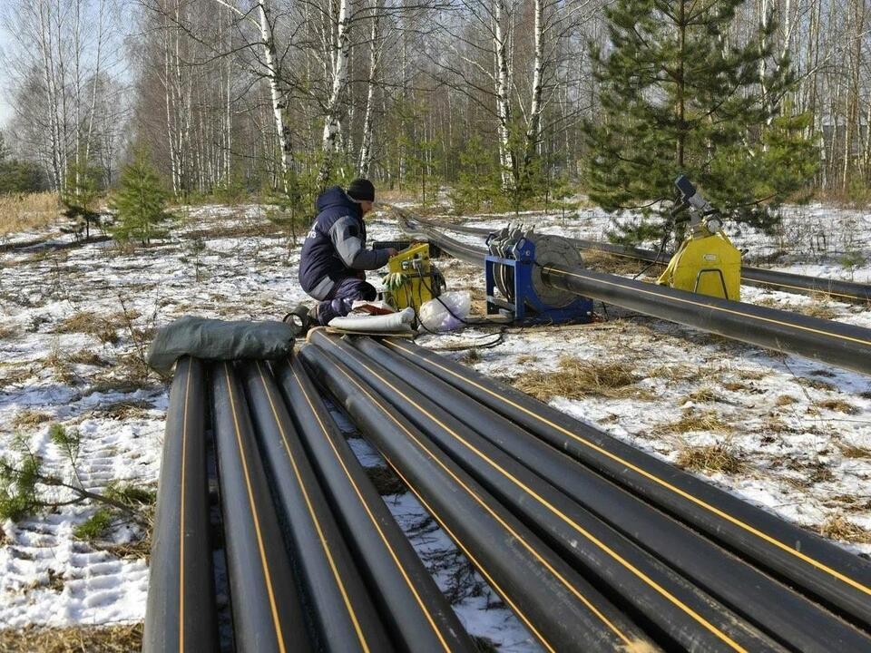 В деревне Тереньково  началось строительство газопровода