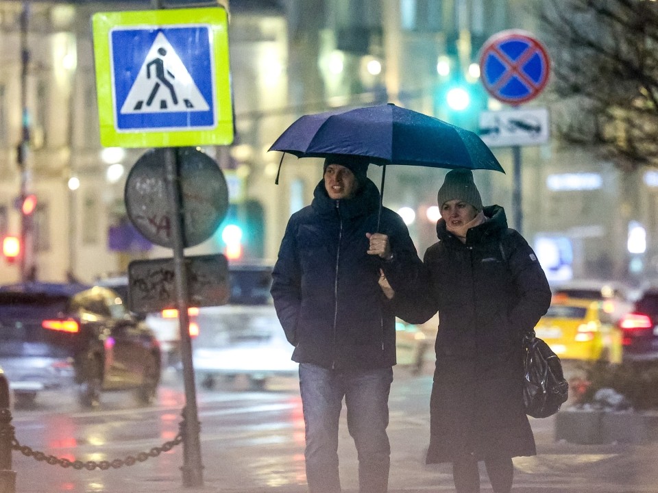 Во вторник в Подмосковье ожидаются дожди