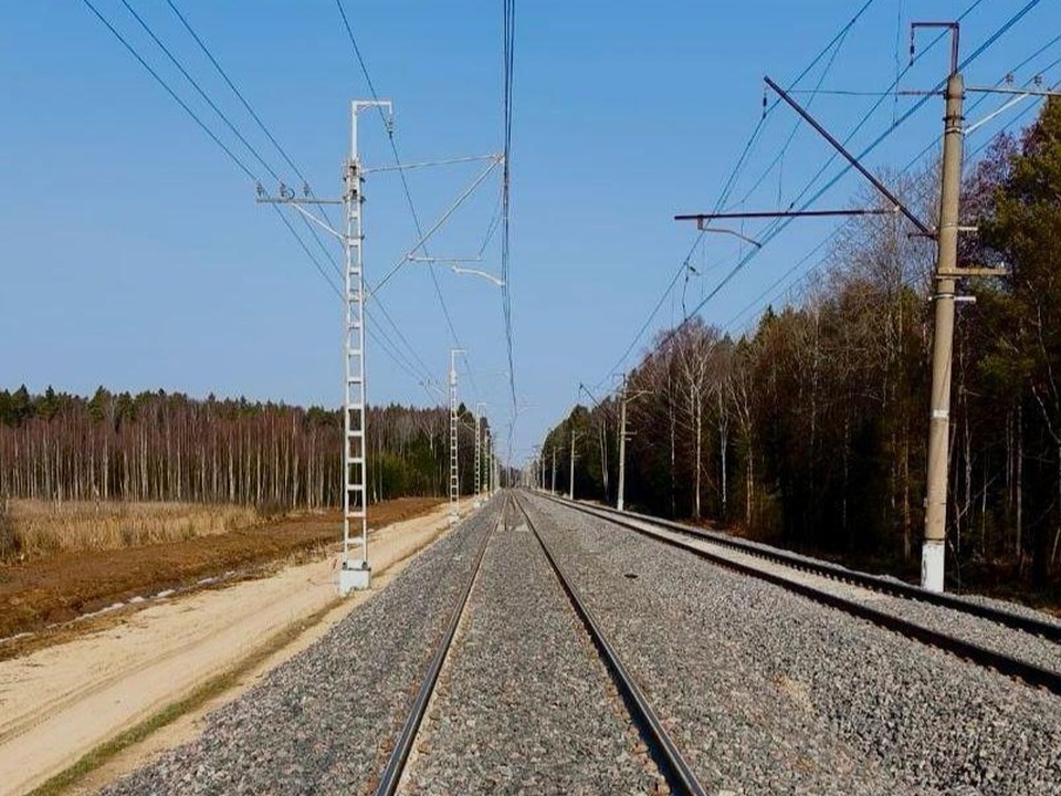 Реконструкцию ж/д участка Дмитров — Савелово завершили