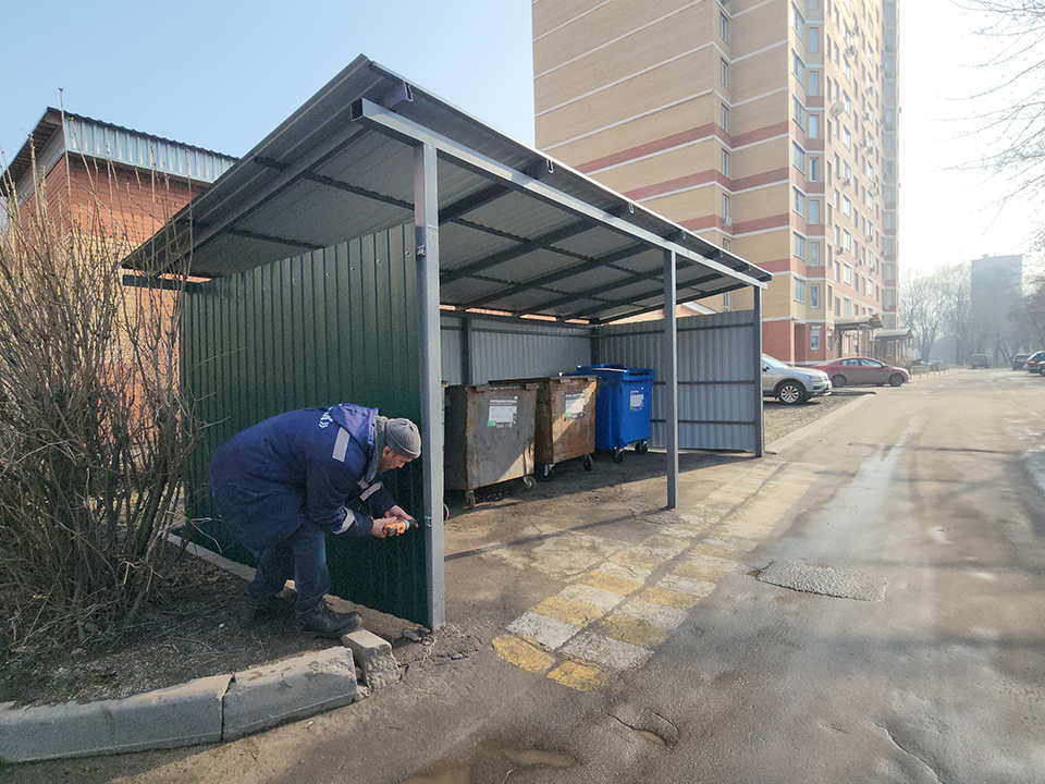В Истре обновят 48 контейнерных площадок до середины лета
