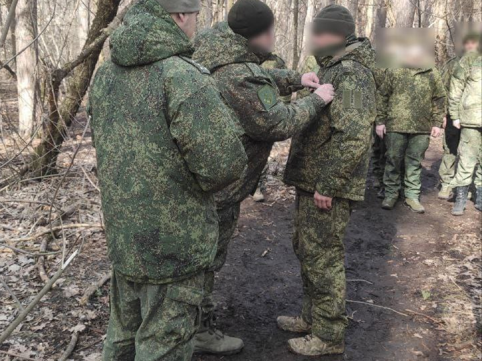 Бойца спецоперации из Черноголовки наградили за воинскую доблесть