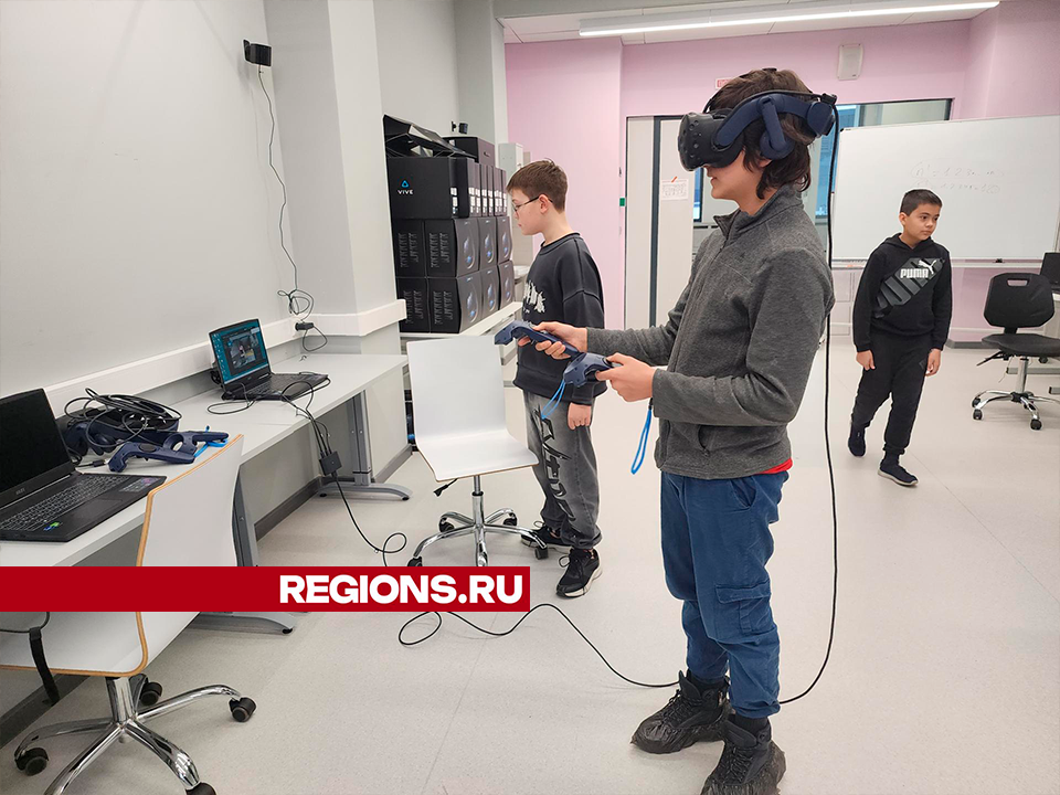 В Долгопрудном открылась инновационная лаборатория виртуальной реальности