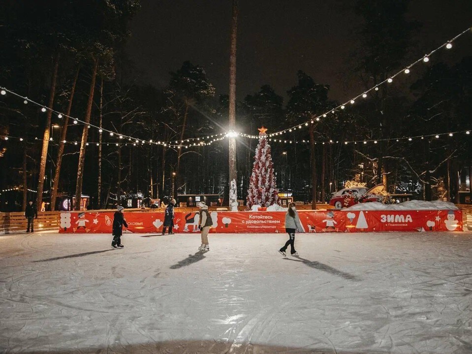 Температурный рекорд закрыл катки в парках Балашихи