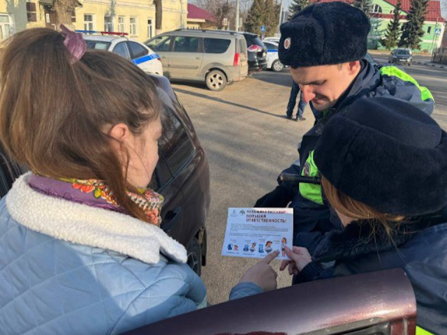 Водителей Павлово-Посадского округа научили правильно перевозить детей в автомобиле