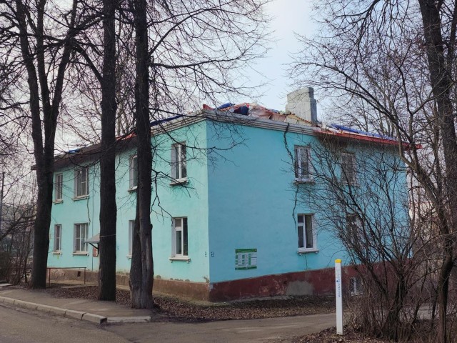 Новая крыша появится у дома на Садовой улице в Волоколамске