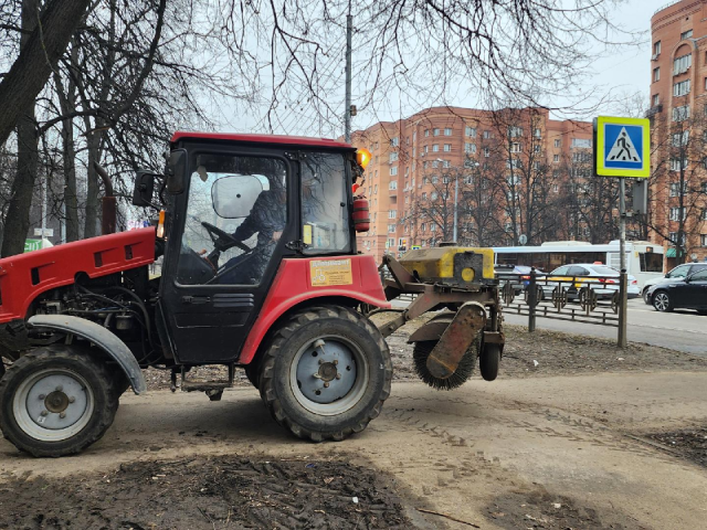 До 10 апреля в Домодедове наведут чистоту во всех дворах