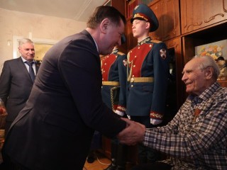 Ветеран Великой Отечественной войны из Балашихи отметил 100-летний юбилей