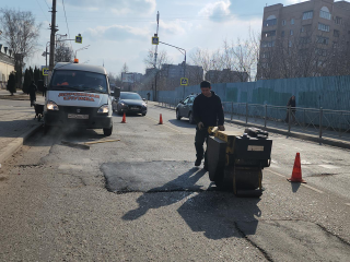 В Истре на улице Ленина отремонтировали дорогу