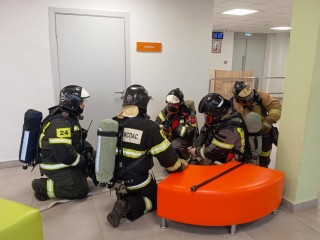 В Лотошинской школе прошли учения по ликвидации пожара