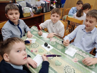 Первый урок для будущего императора провели лыткаринским школьникам