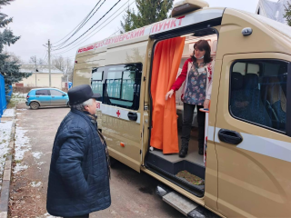 Жители деревни Покров смогут проверить здоровье в мобильном пункте 2 апреля