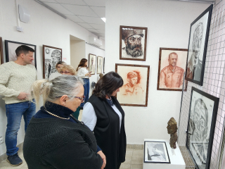 Выставка работ молодых художников «Родина в сердце героя» открылась в Протвине