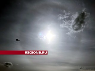 Редкое природное явление наблюдали изумленные люди в весеннем небе Ногинска