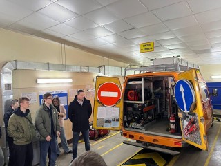 Специалисты Мособлгаза показали щелковским студентам работу в реальных условиях