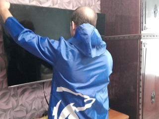 Супруге участника СВО из Серебряных Прудов помогли с обустройством комнаты