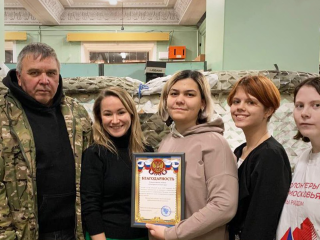 В Электростали организовали цех «Руками патриота» для нужд участников СВО