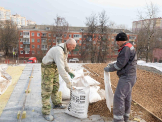 В школе № 20 Подольска меняют кровлю, окна, системы отопления и водоснабжения