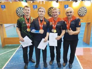 Мастера дартса из Электростали выиграли чемпионат Московской области