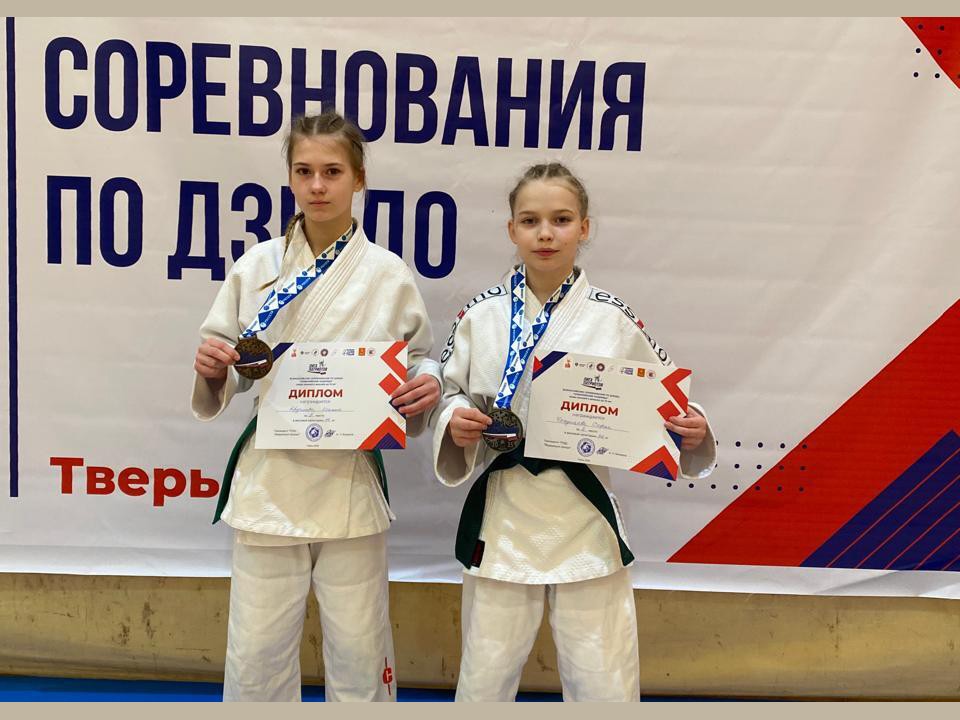 Спортсменки из Ивантеевки взяли две медали на турнире олимпийских надежд по дзюдо