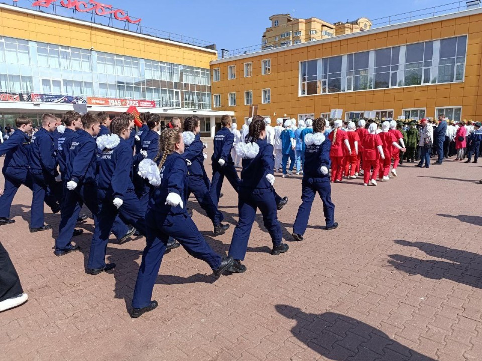 Студенты Чеховского техникума стали победителями на смотре-конкурсе «Парад Победы»