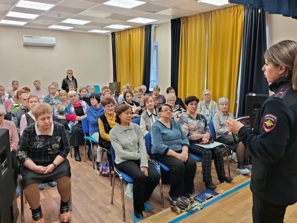 В Королеве разъяснили пожилым гражданам правила безопасного поведения на дорогах