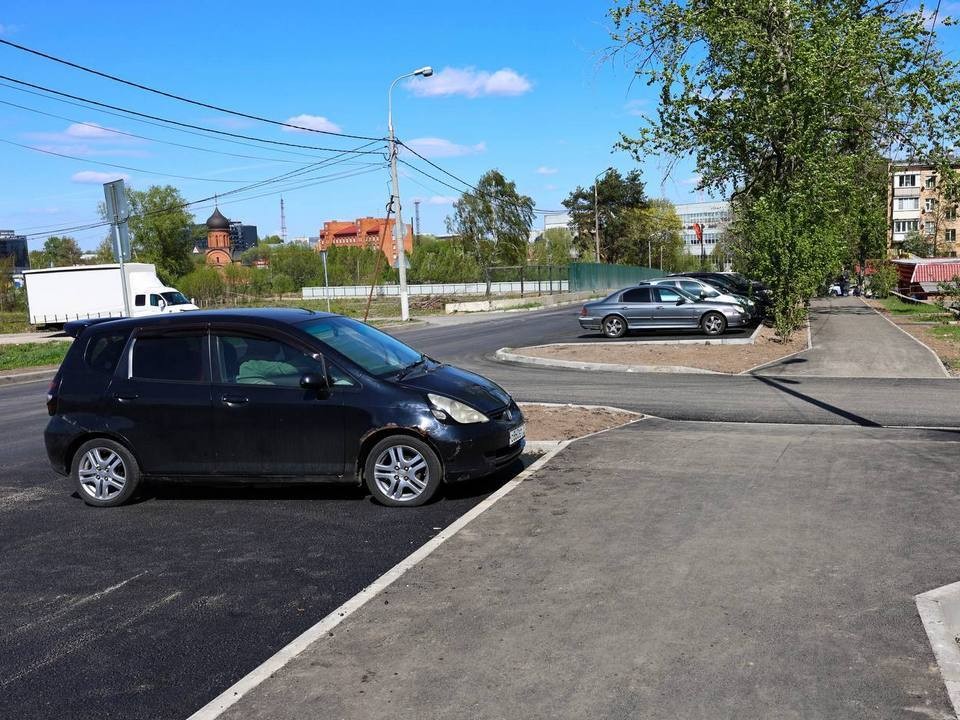 Асфальт заменили на проезжей части в 1-м Рупасовском переулке