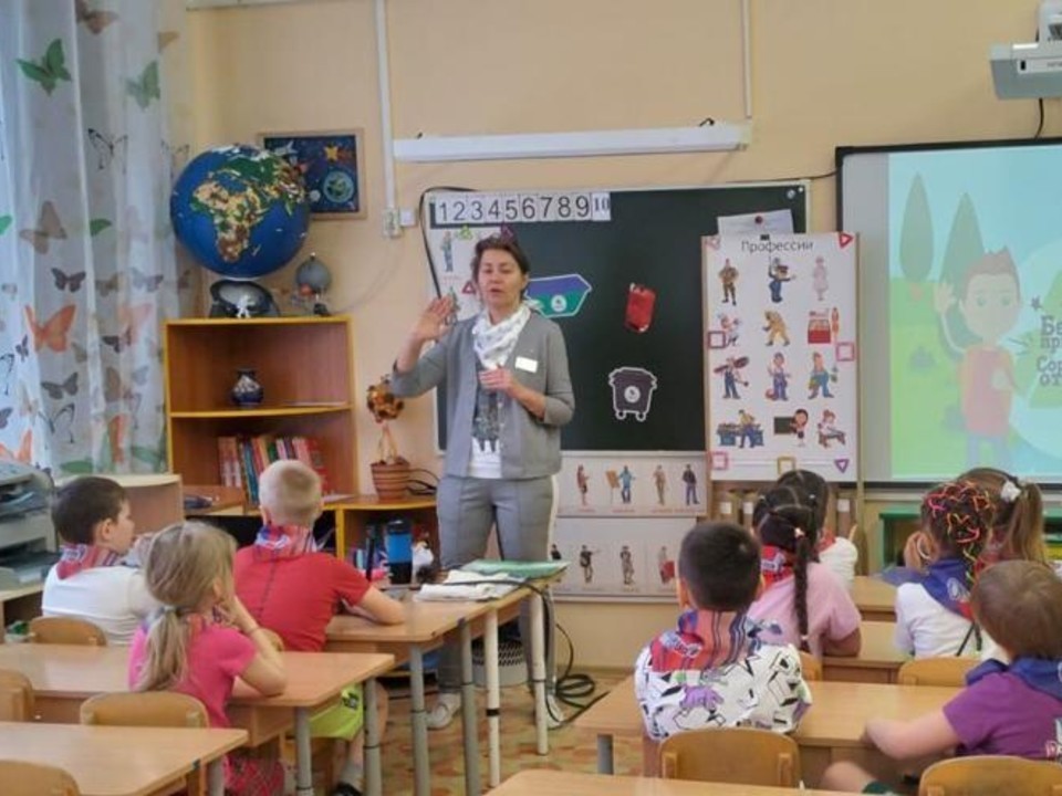 В Балашихе дошкольникам провели экоурок по обращению с отходами