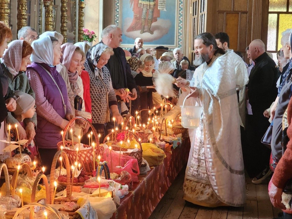 В храме Ашиткова отметили Великую субботу