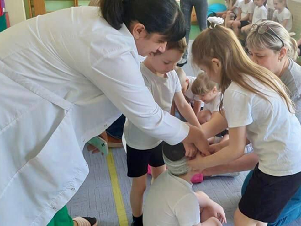 В детском саду поселка Развилка прошли спортивные игры и викторина о здоровье