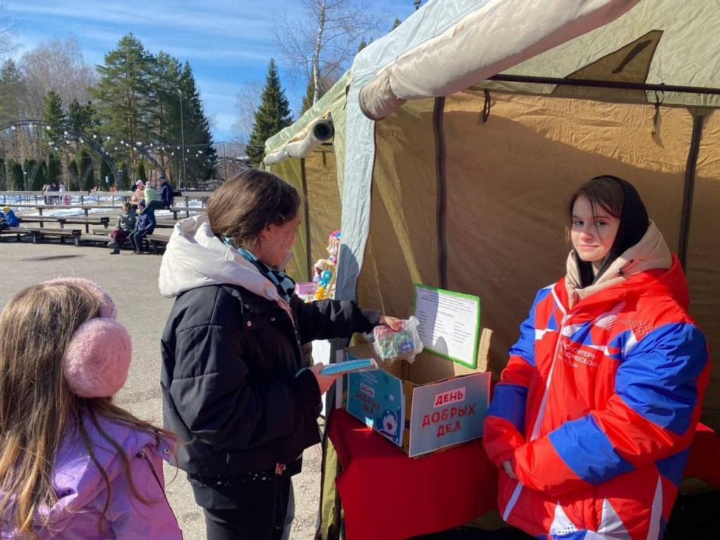 Более 200 кг гумпомощи собрали талдомчане в День добрых дел в парках округа