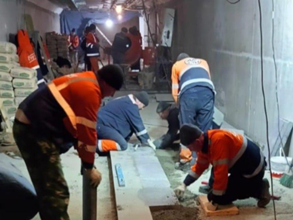 В Люберцах строятся два больших подземных перехода