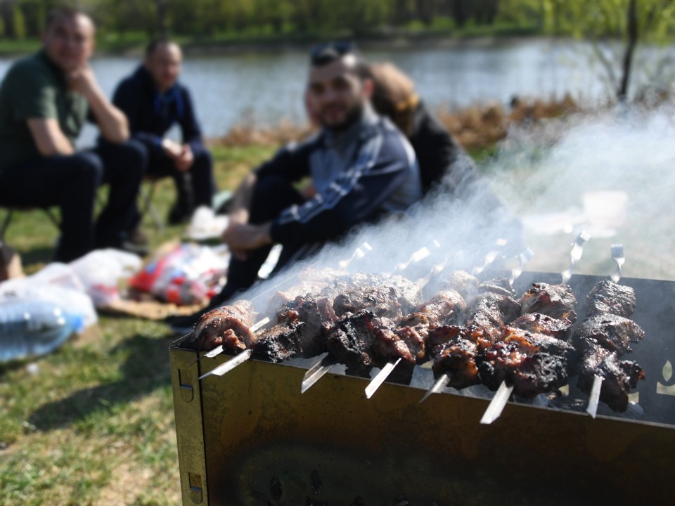 Шашлычок на обед: коммунальщики получили нагоняй за костер в парке «Дубки»