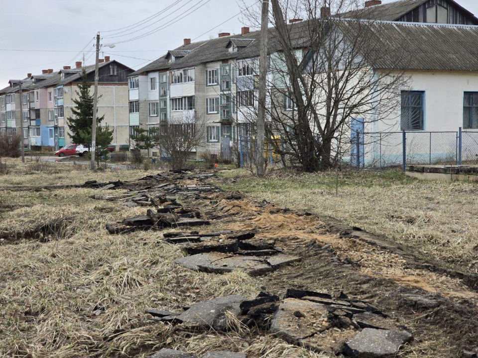 В Павлищеве обустраивают «народную тропу»