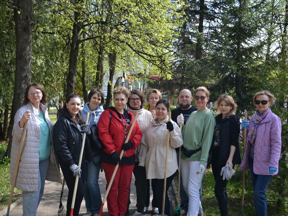 Краснознаменск стал чище благодаря жителям города