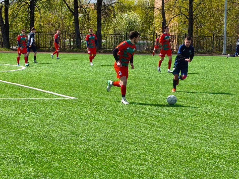 Волоколамская футбольная команда разгромила соперников на чемпионате Подмосковья