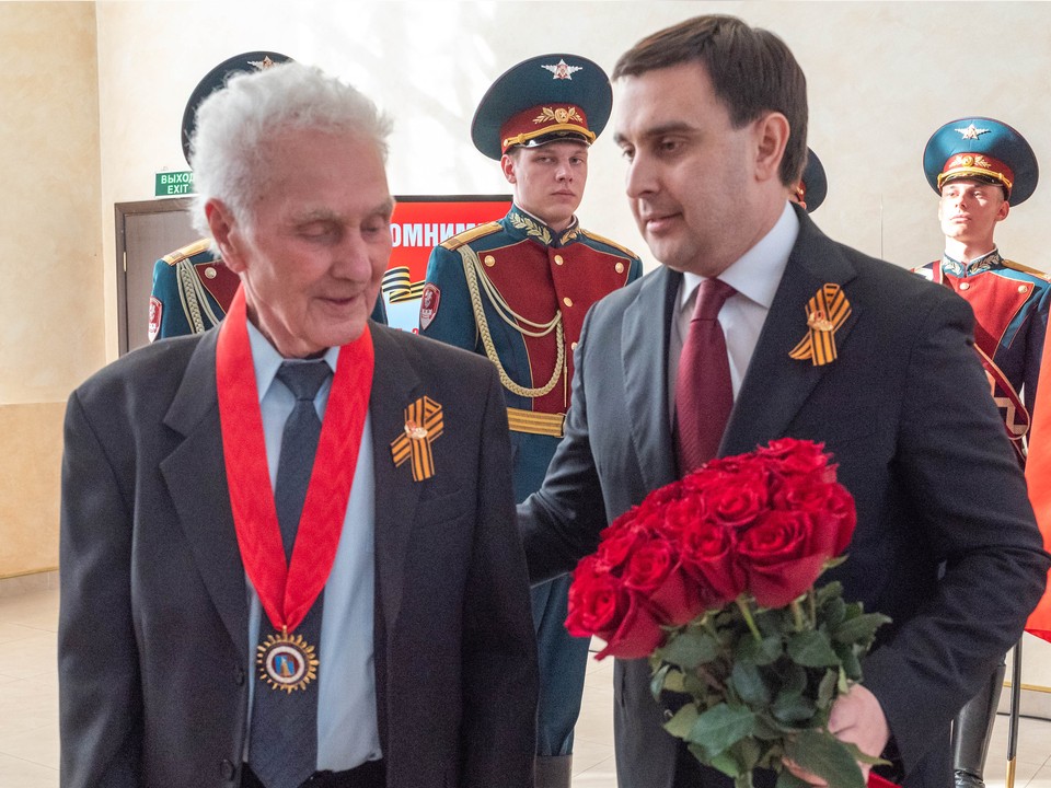 Фронтовик Виктор Опрышко получил звание «Почетный гражданин Реутова»