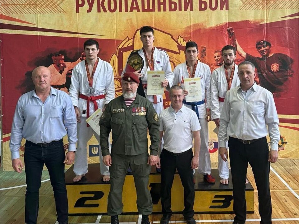 Спортсмен из Балашихи взял «золото» на турнире по рукопашному бою