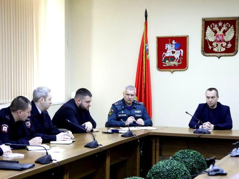 В Воскресенске обсудили готовность округа к пожароопасному сезону