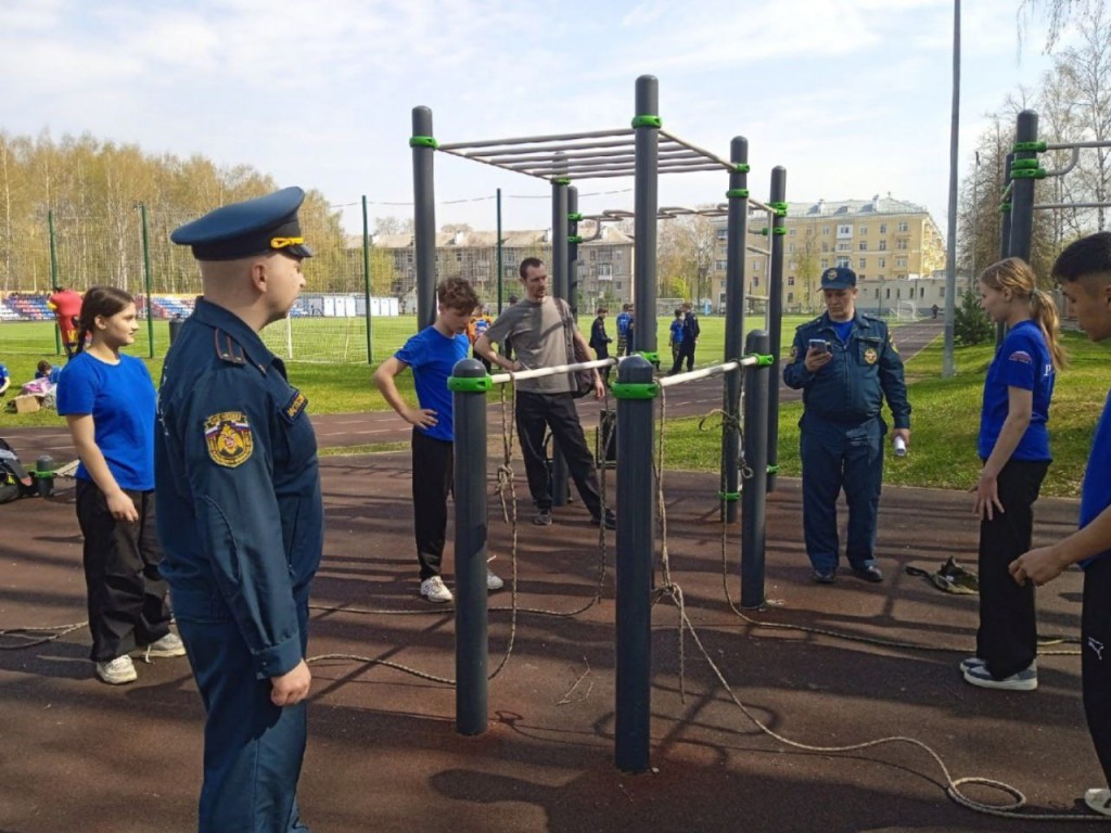 Темповская школьная команда пожарных стала призером престижных соревнований